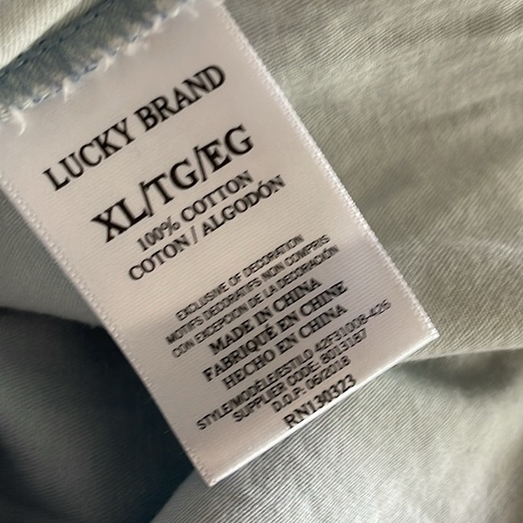 NWOT kid’s Lucky Brand embroidered fade dress XL - Picture 8 of 10